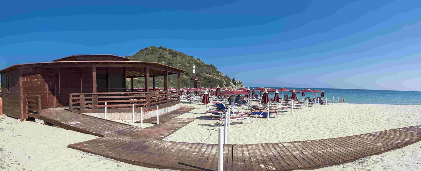 Chioschetto sulla spiaggia